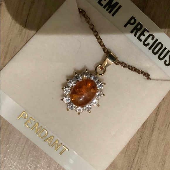 TLC Amber halo pendant - Picture 5 of 12